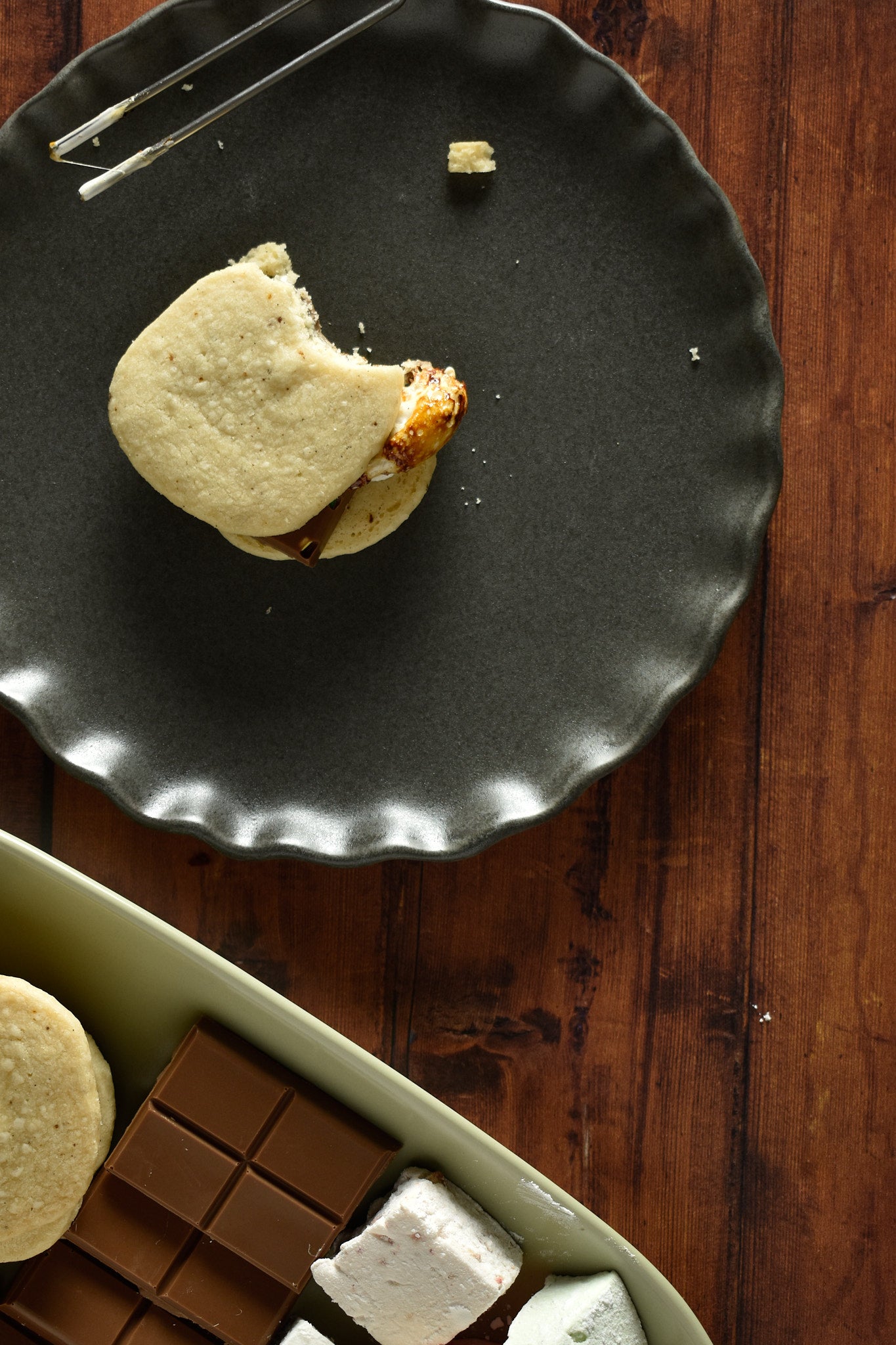 Brown Butter Vanilla Bean Shortbread Cookies