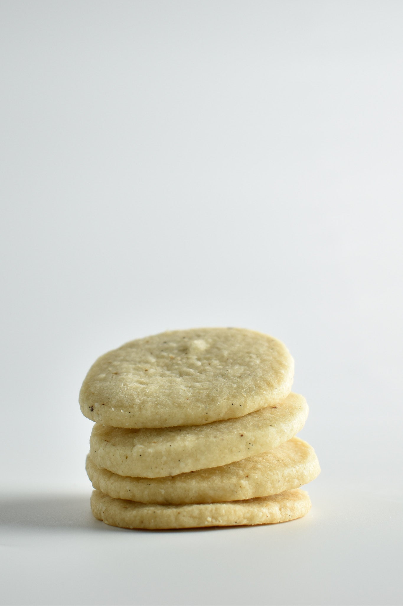 Brown Butter Vanilla Bean Shortbread Cookies